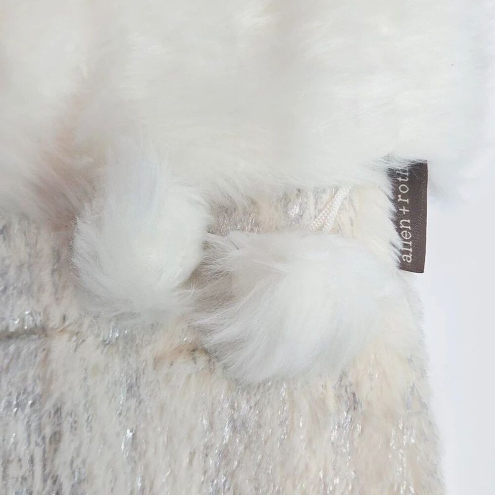 White & Silver  Christmas stocking